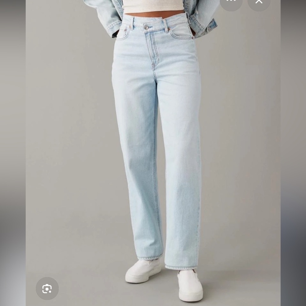 American Eagle Crossover Baggy Straight Jeans - Picture 3 of 7